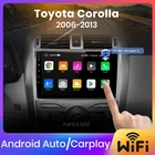AWESAFE PX AI Голосовое Android auto CarPlay Автомагнитола Магнитола Мультимедиа автомобиля для (тойота королла  E140 E150 2006 -2013 For Toyota Corolla E140 E150 GPS Android аудио трекер навигатор 2 DIN 2 дин Автомагн