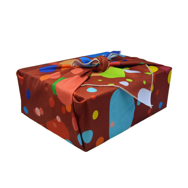 2021 Новый веер гейши красный японский журавль стиль Внешняя ткань платки фуросики