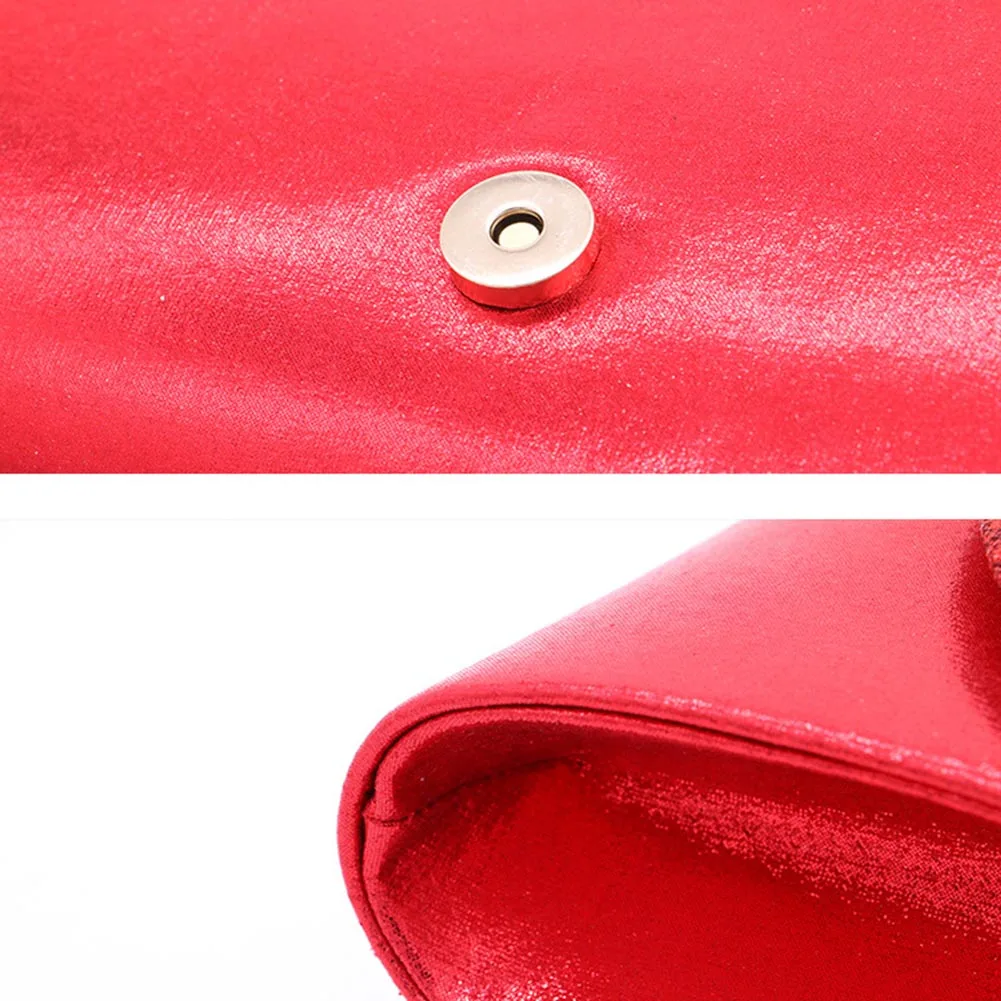 Женская вечерняя сумка конверт элегантная Наплечная Сумка через плечо для