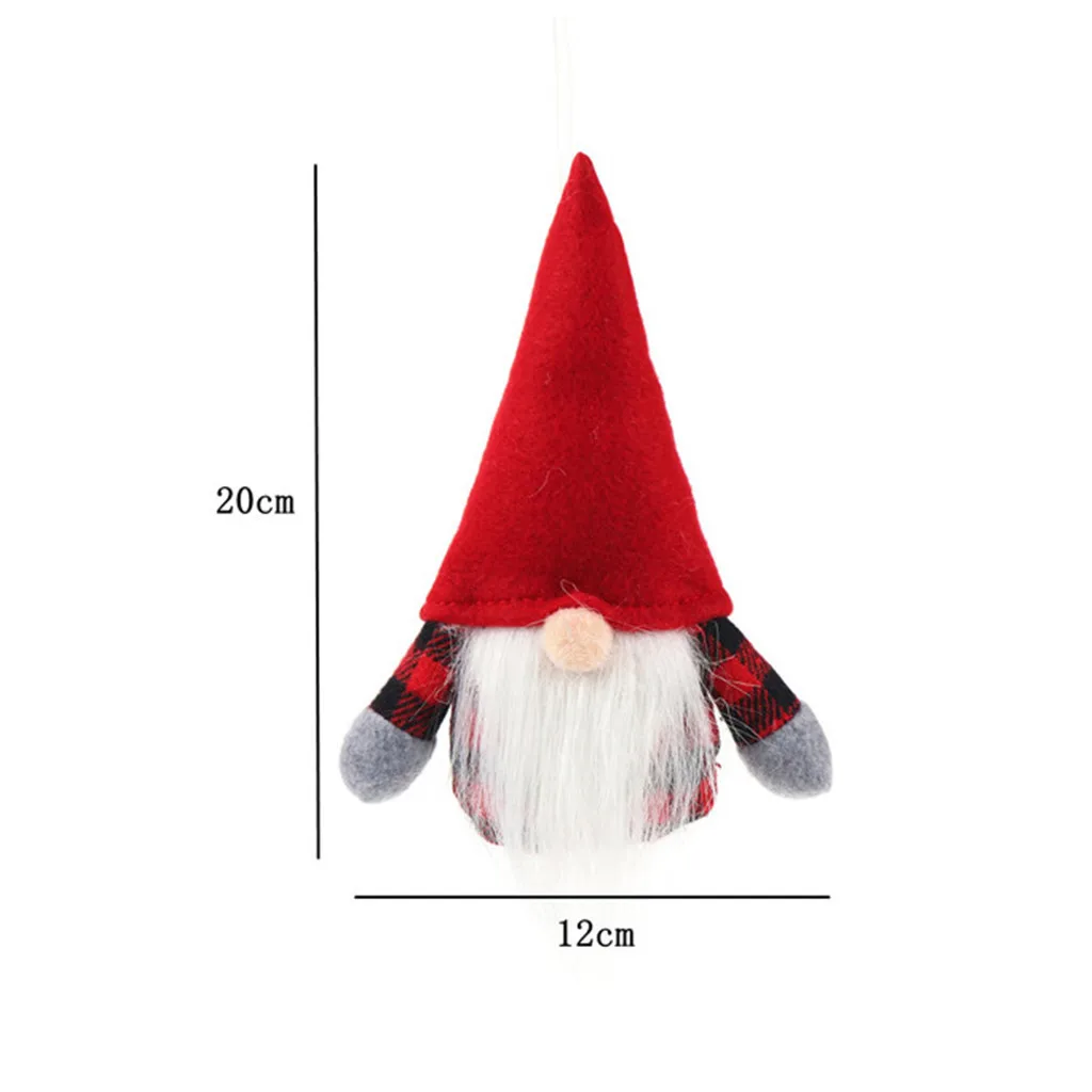 

Plush Knitted Christmas Decoration Faceless Doll Forest Elder Ornaments