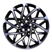 black alloy car wheels for cars 1 piece forged wheels with reflectal forged wheels for range