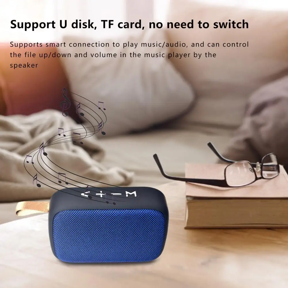 Портативные Bluetooth-колонки Беспроводная мини-колонка с микрофоном для звонков