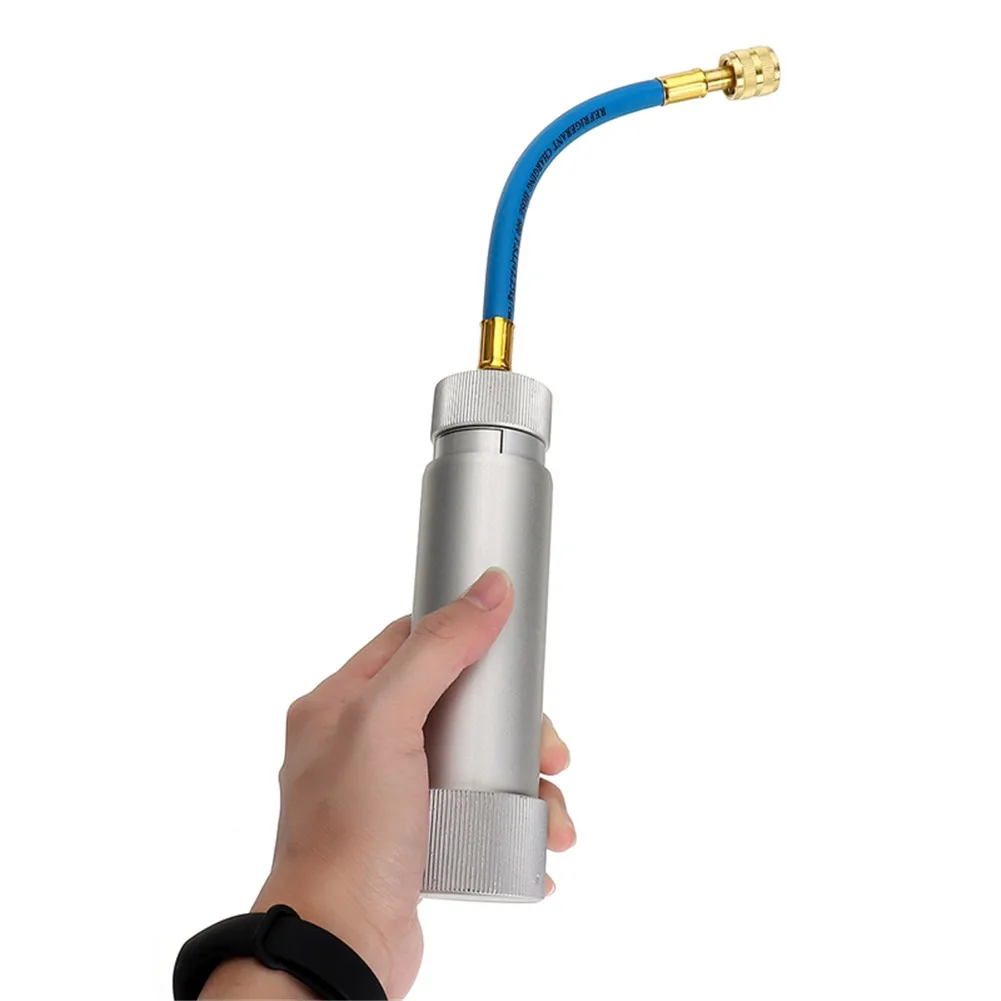 

SAE R134A 2Oz Manual Oiler A/C Oil Injector Adapter Automotive Air Conditioning Coolant Filling Tube Injection Tool
