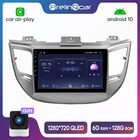 Автомобильная Мультимедийная система Prelingcar, автомагнитола под управлением Android 2014, с GPS Навигатором, без DVD, для Hyundai TUCSON 2016, 2015, 2017, 2018, типоразмер 2 Din