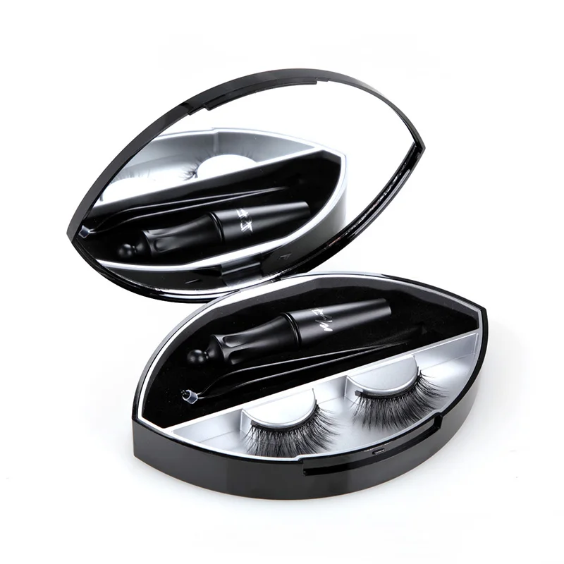 Магнитная подводка для глаз накладные ресницы и пинцет макияжа набор из