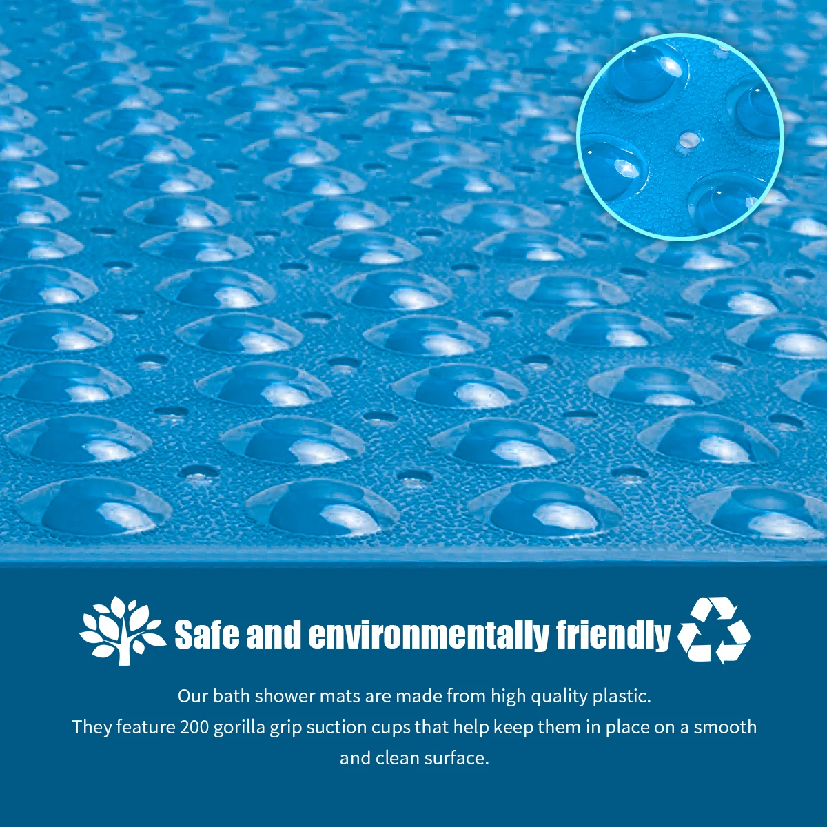 10040cm transparent shower mat bathtub mat bath cushion with drain holesuction cup non slip mat for bathroomkids pregnant free global shipping