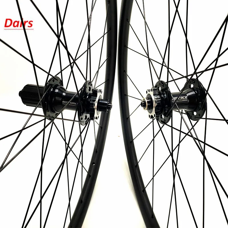 27.5er carbon mtb disc bike wheels 27x25mm hookless tubeless FASTace DA201 100x9 135x9 QR wheelset 29er | Спорт и развлечения