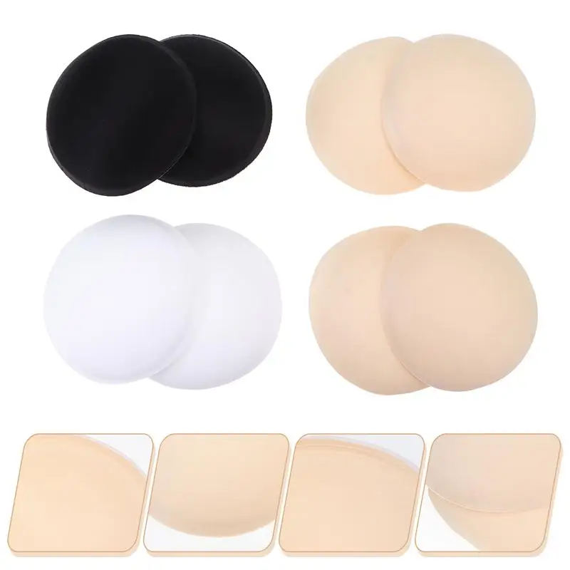 

4 Pairs Bra Pads Bra Cup Inserts Sports Bra Pads
