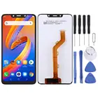 ЖК-экран и дигитайзер полная сборка для Tecno Spark 3 KB7 (черный)