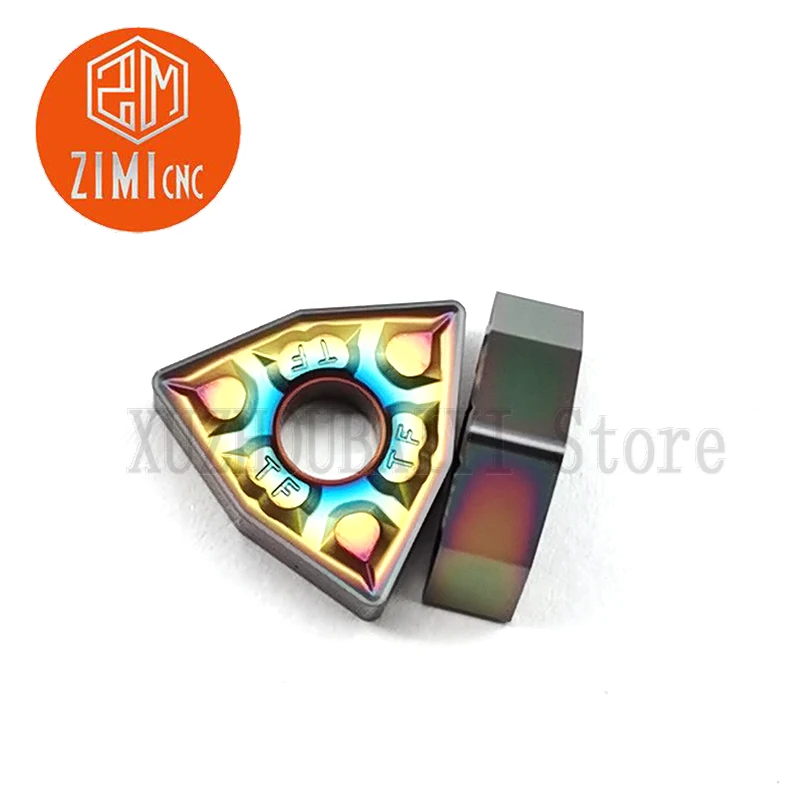 

WNMG080408 TF peach-shaped hexagonal boring blade can be indexed carbide outer circle CNC lathe blade lathe accessories