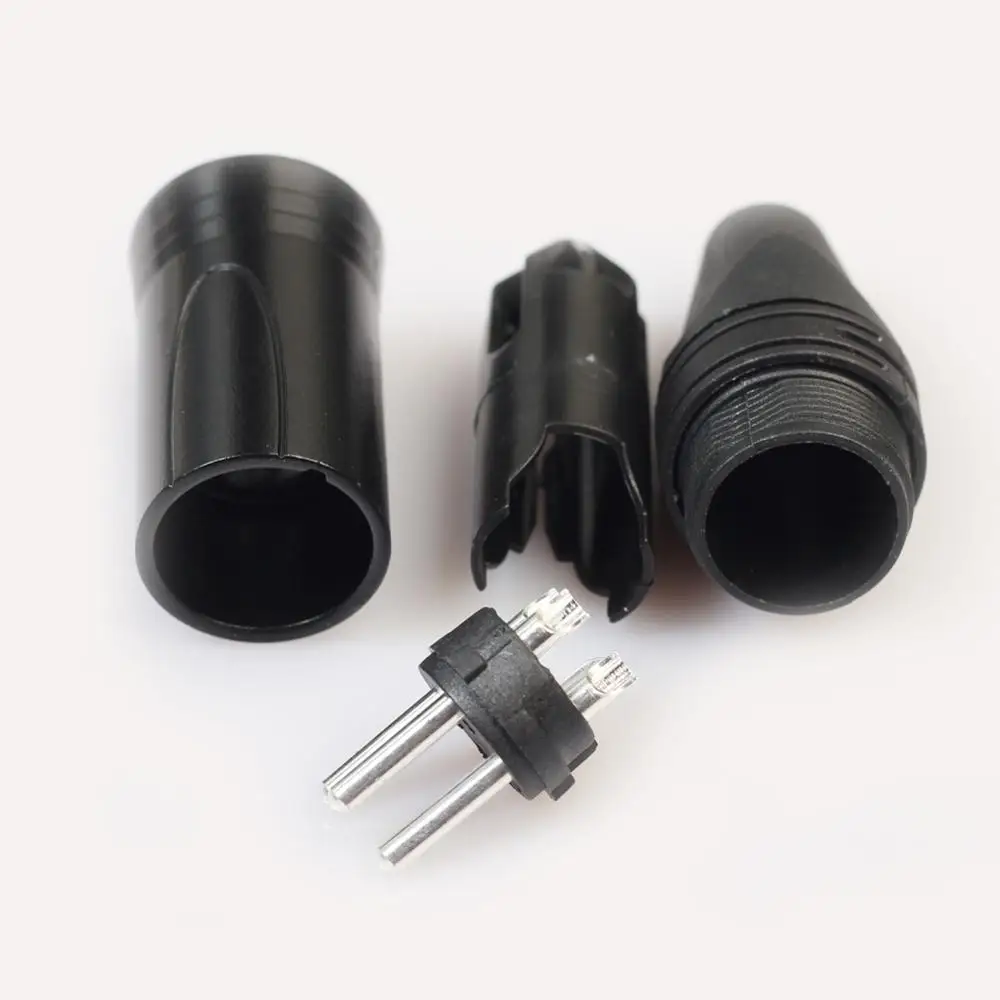 10 шт. XLR 3 контактный штекер для аудиокабеля сделай сам микрофонные разъемы