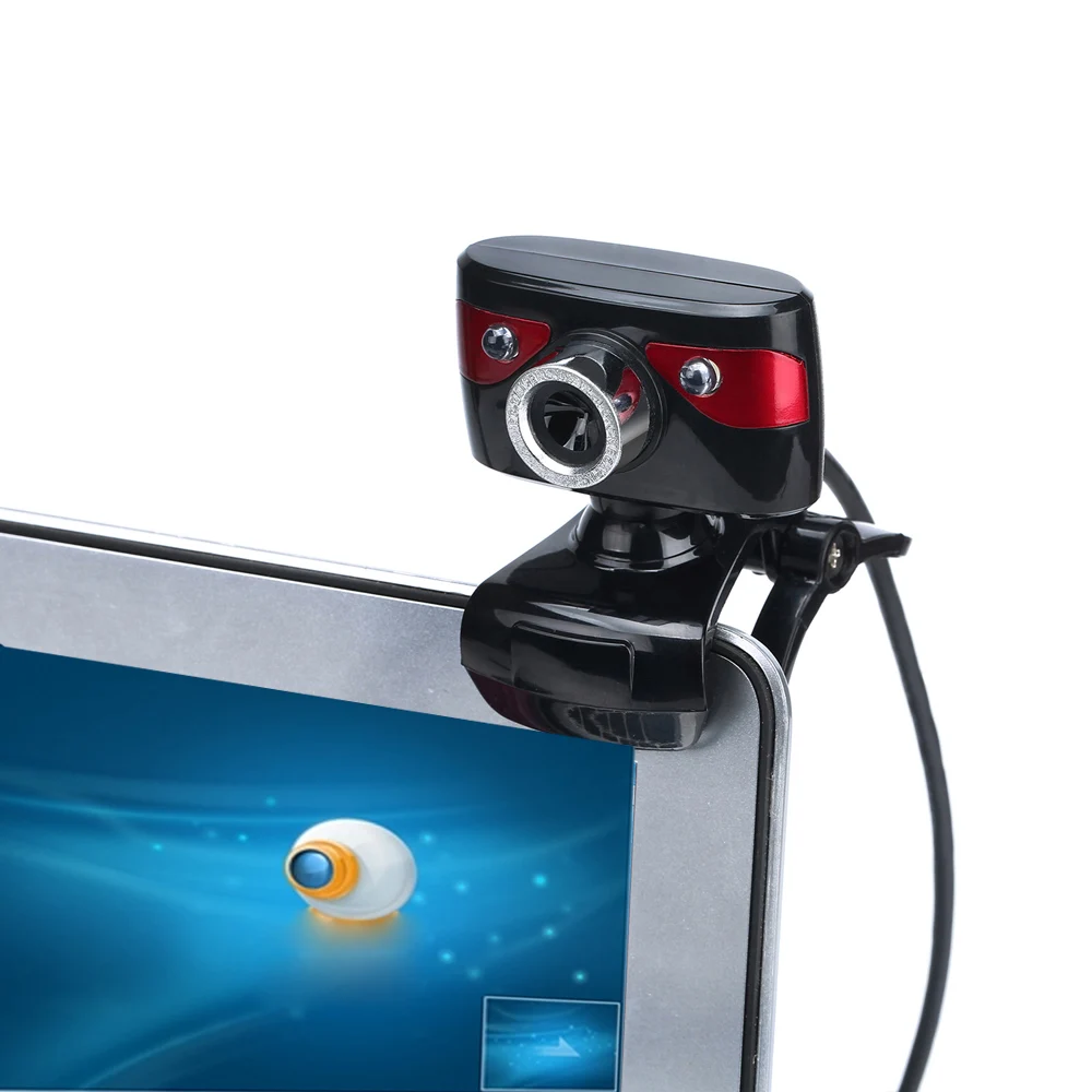 Веб-камера USB 2 0 12 мегапиксельная HD камера 360 градусов с микрофоном клип-on для