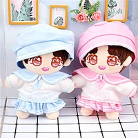doll clothes fit for 20 cm exo doll sailor suit dolls not include doll fans collection lovery christmas gift toy for girl doll
