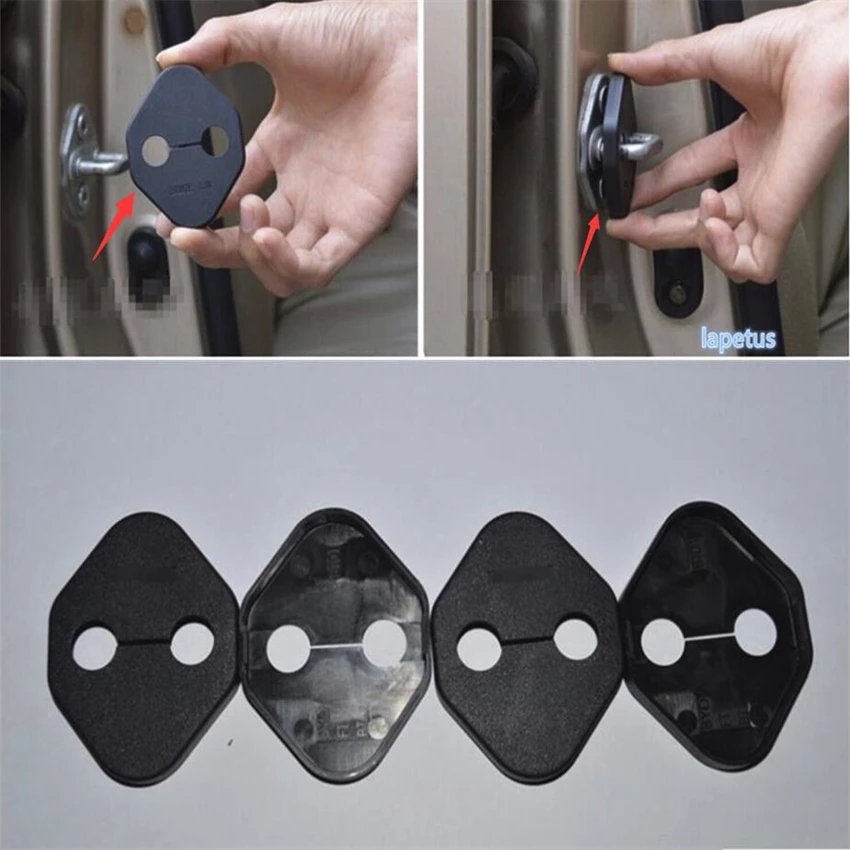 Lapetus Автомобильный Дверной замок с пряжкой пластиковый защитный чехол Комплект