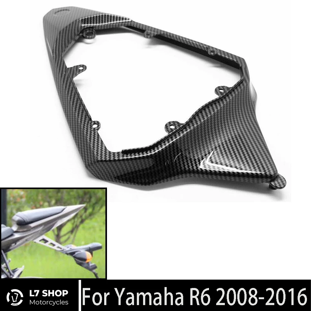 Piezas de motocicleta para YAMAHA YZF-R6, cubierta de asiento trasero de pasajero, carenado ABS, moldeado por inyección, 2008-2016, 2014, 2015