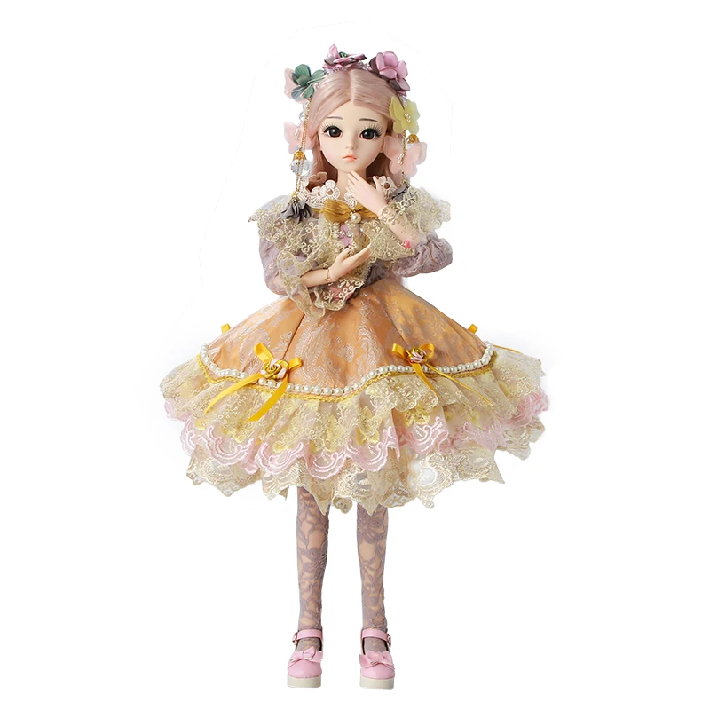 Одежда для кукол Bybrana 60 см платье Дорис Кэти сфотографировано сразу же | Игрушки и