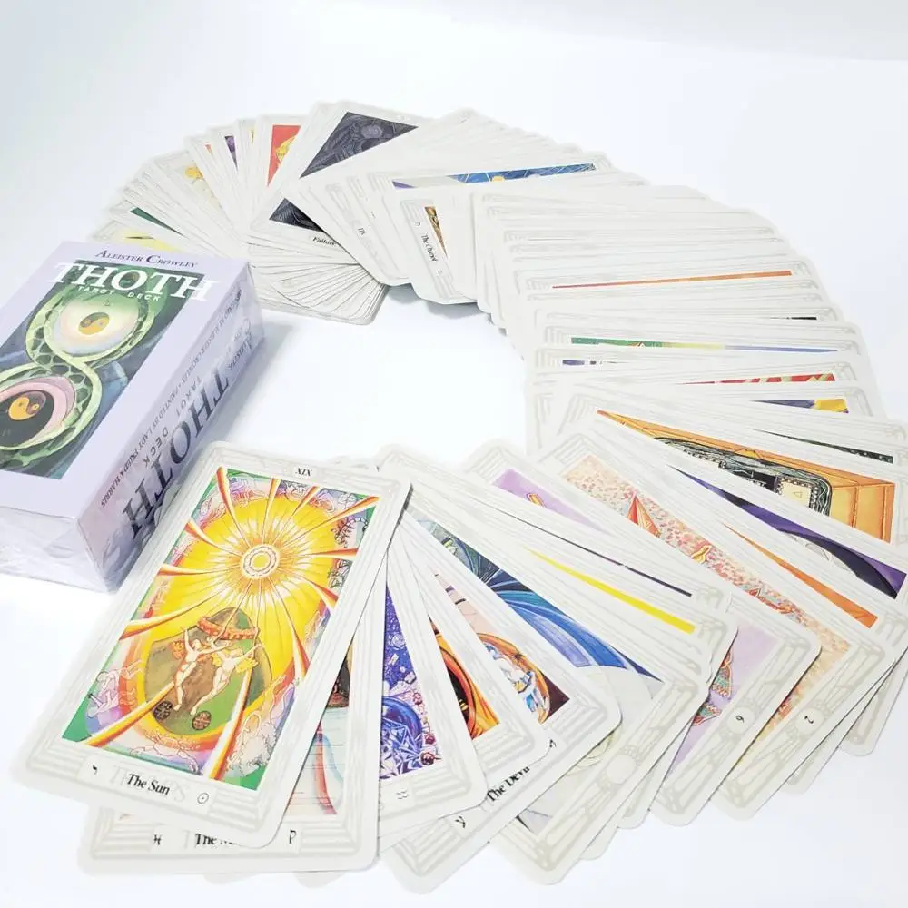 Тота Таро карты руководство-гадание fate Tarot колода настольная игра