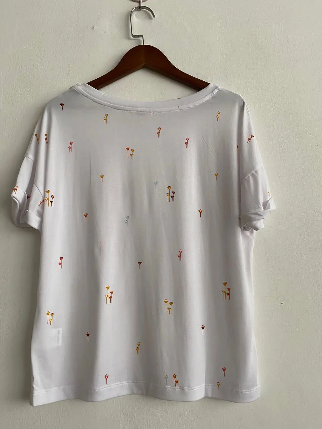 

Women T-shirt Spring/Summer 2021 New T-shirt Fashion Casual Floral Print Short Sleeve T-shirt Top
