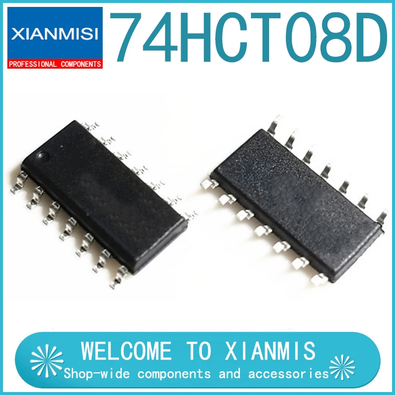 

74HCT08 74HCT08D SN74HCT08DR HCT08 SMD SOP14