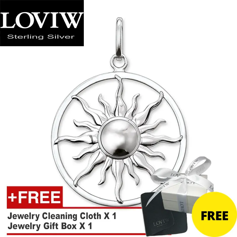 Подвеска амулет Новая мода 925 стерлингового серебра ювелирные изделия Прямая