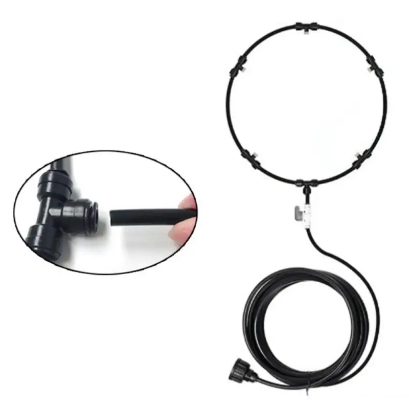 

High Quality Atomizing Misting Nozzle Spray Injector Atomization Head Mister Mist Spraying System For Outdoor Patio Breeze