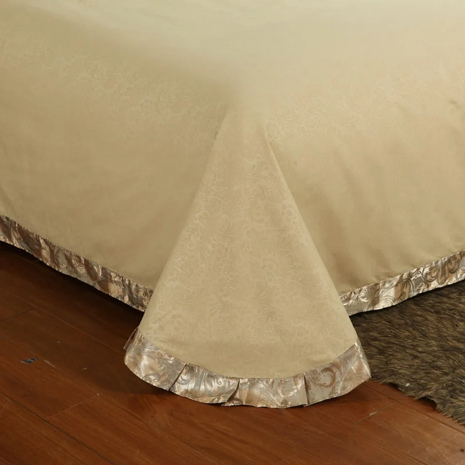 Атласное постельное белье в европейском стиле роскошный комплект