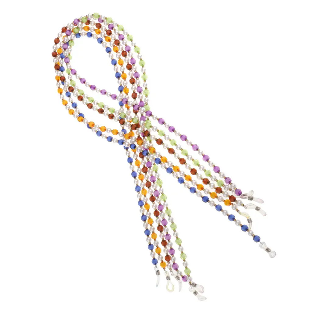 

5 шт., Модные Акриловые бусины для очков