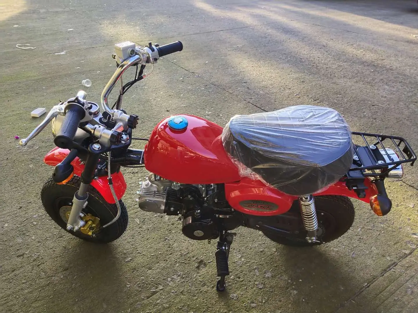 Мотоцикл автомобиль для Honda Mini Trail Z50 обезьяна велосипед 110cc 125cc Жесткий Хвост