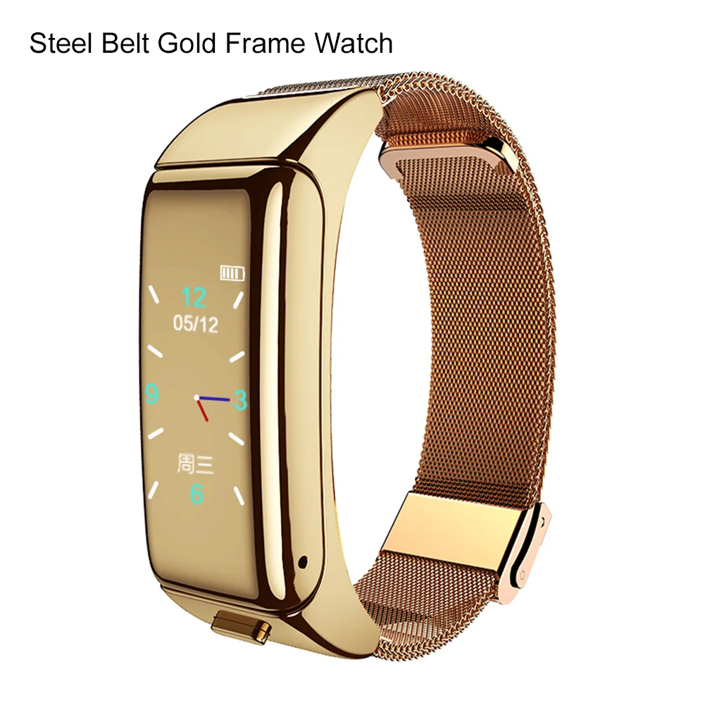 

Smart Bracelet Fitness Locus Wristband with Pedometer Heart Rate Slumber Monitor Calories Stopwatch Waterproof DQ-Drop