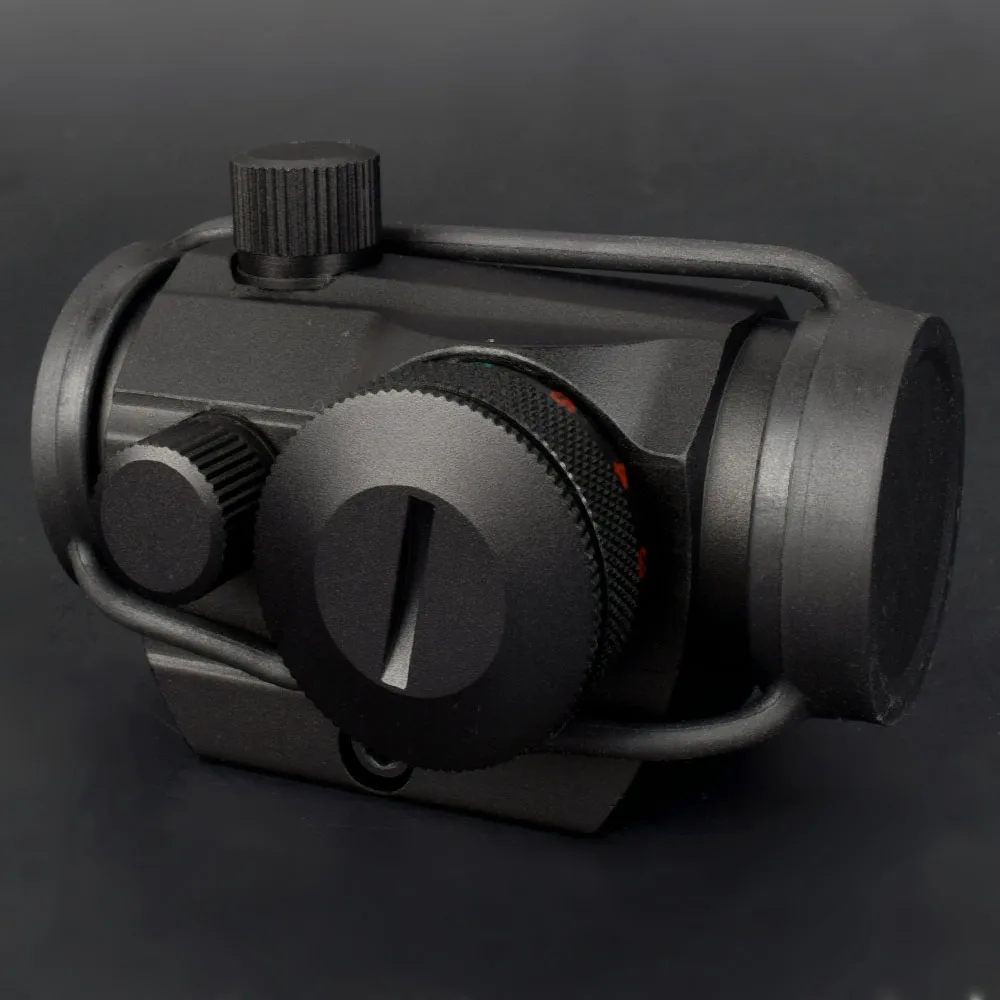 

Hunting Optics Tactical Mini 1X22 Red Green Dot Sight 5 models brightness adjustment Riflescope Scope Reflex Lens