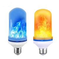 85 265v e27 led flame bulb simulation dynamic flaming effect gravity sensor corn lamp light for outdoor home decor lighting