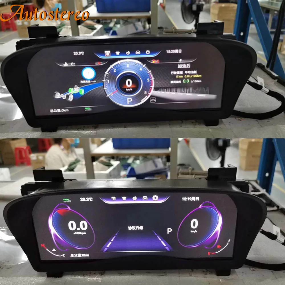 

For Toyota Alphard Vellfire 2 In 1 Android 9 Tesla Screen Digital Meter Screen Car GPS Navigation Head Unit Multimedia Autoradio