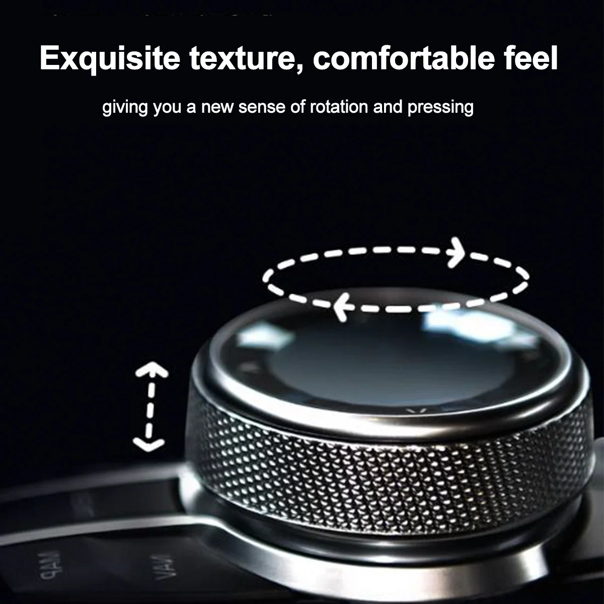 

Car Multimedia Button Knob Cover For BMW 1 3 4 5 Series F20 F21 F22 F23 F34 GT F32 F33 F30 F32 F10 F18 X3 F25 X5/F15 X6/F16