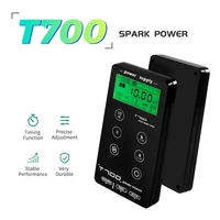 newest t700 touch screen tattoo power supply upgrade intelligent digital led dual tattoo power set supply