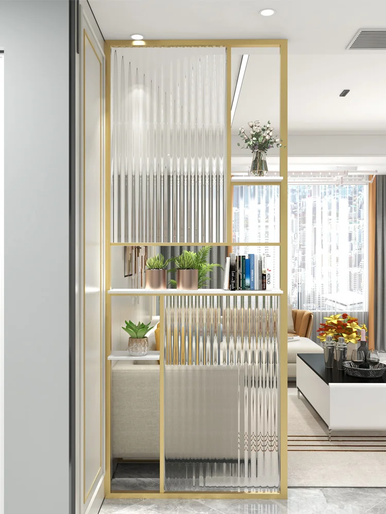 Скандинасветильник Роскошная Минималистичная стеклянная перегородка из