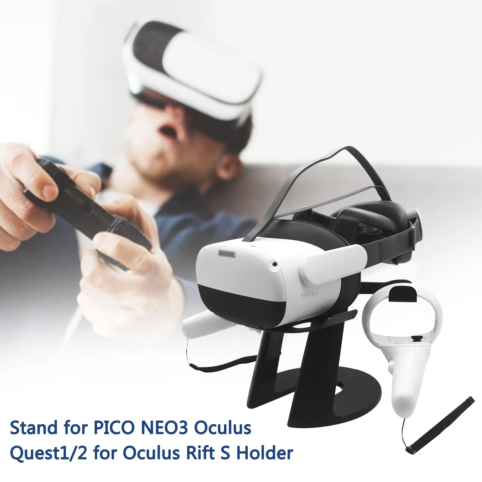 

Stand For PICO NEO3 Oculus Quest1/2 For Oculus Rift S Holder Equipment Headset Helmet Only Show VR Accessories Holder Throne