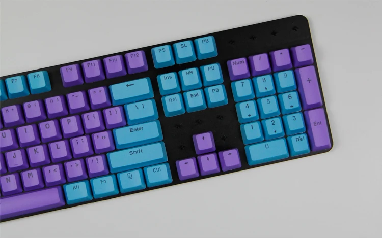 1 комплект ANSI 104 87 Механическая клавиатура PBT с подсветкой ключ колпачок для MX переключатели полупрозрачный ключ крышка s Для EVA Sunshine Dolch queen