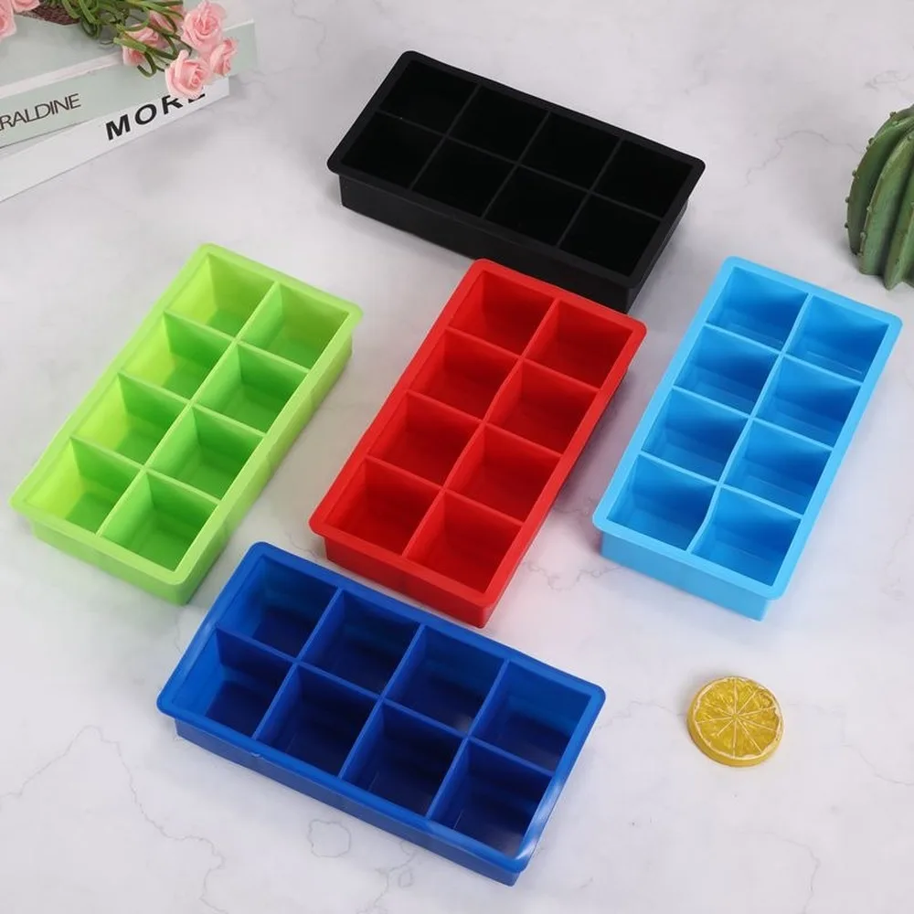 Силиконовый поднос для льда 8 ячеек | Дом и сад