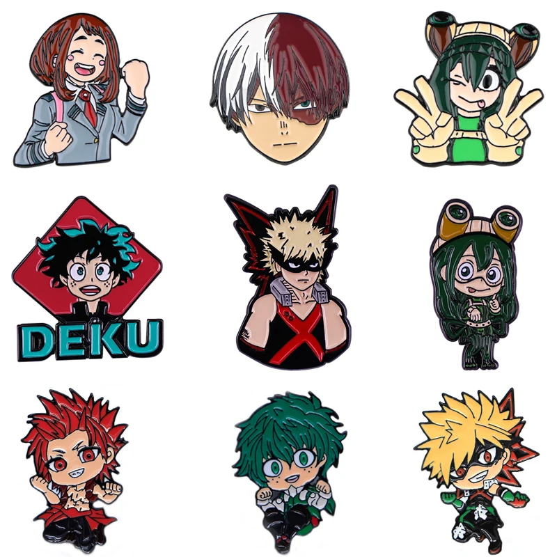 

Брошь на булавке, 20 шт./лот, MD703, DMLSKY, в стиле аниме, для рюкзака, одежды