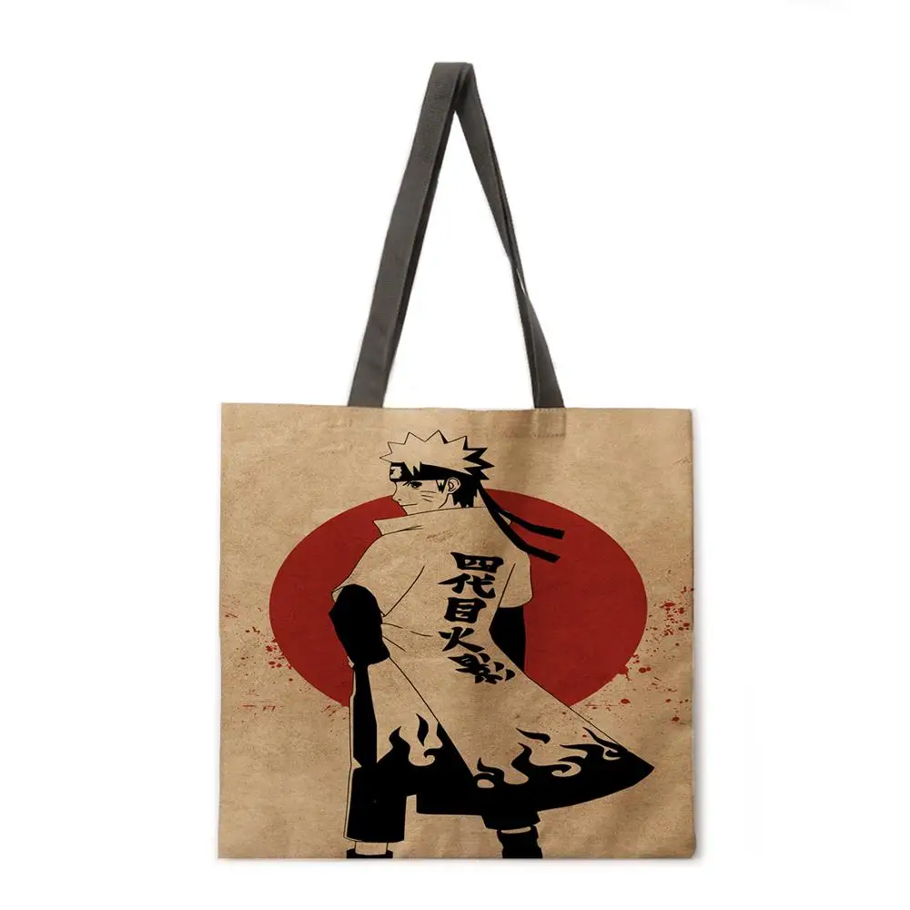 Складная сумка для покупок с принтом из мультфильма женская на плечо отдыха