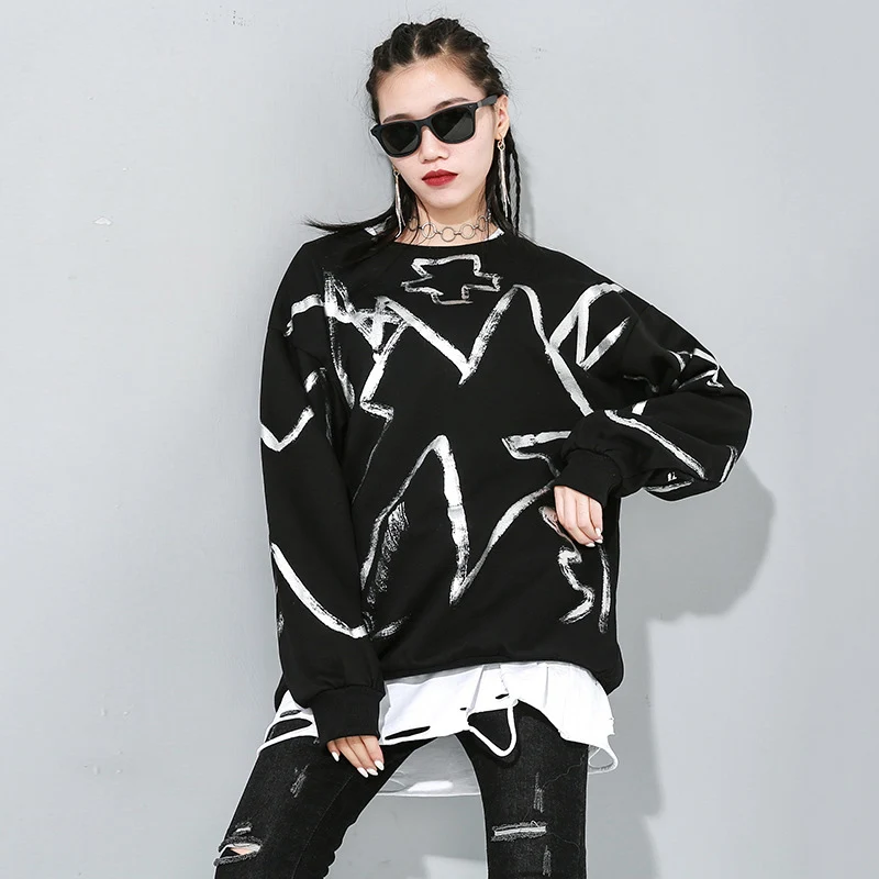 XITAO Hole Goddess Fan плиссированная футболка модная новинка 2020 спринт открытая