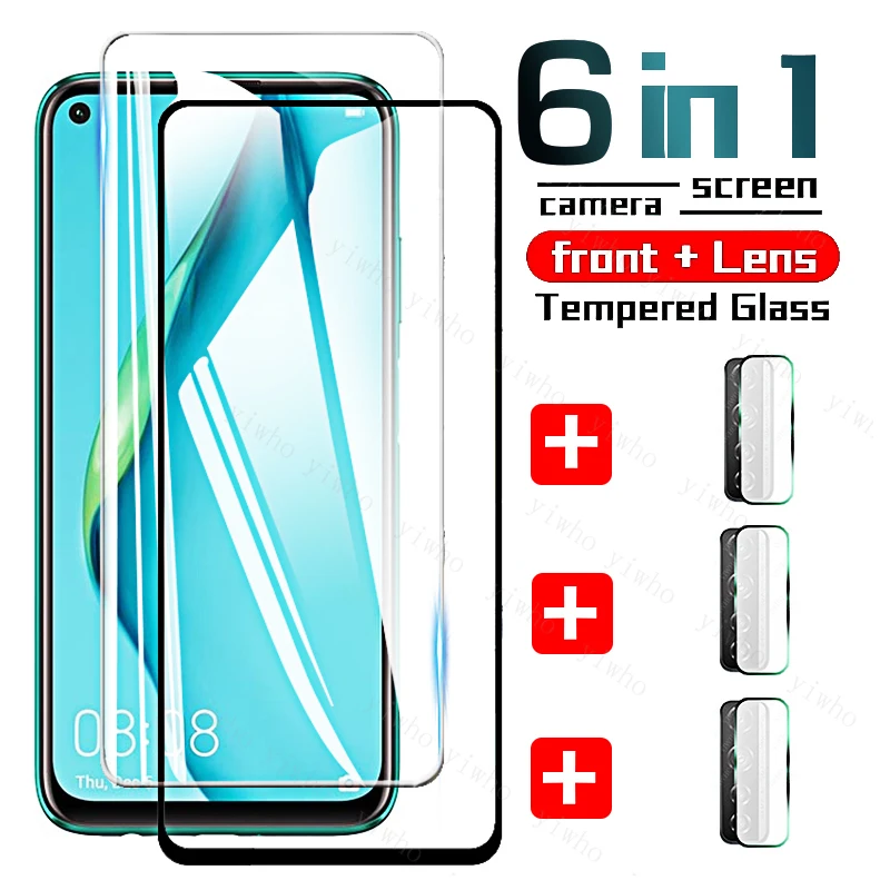 

Защитное стекло для Huawei P40 Lite, P30, P40 Lite, E, 4G, закаленное стекло