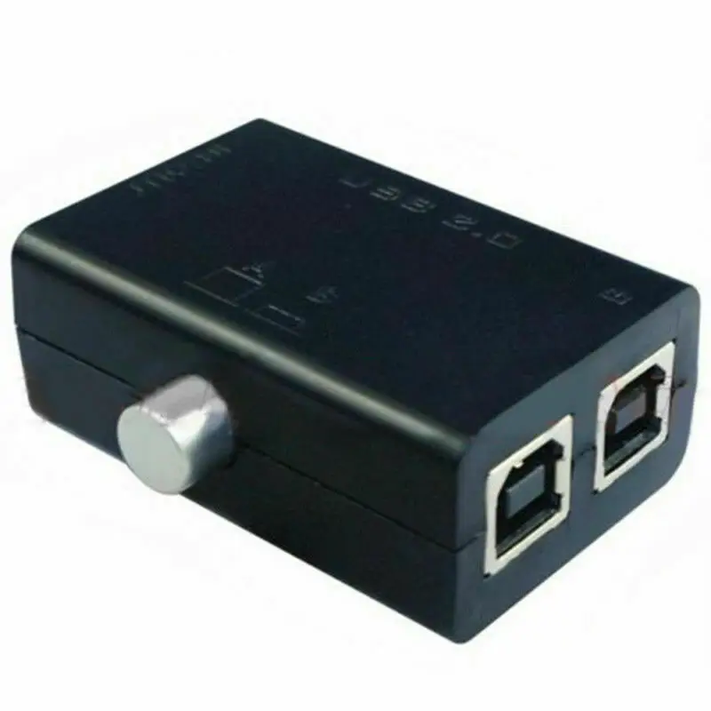 

USB 1,1/2,0, коммутатор совместного использования, концентратор, 2 порта, компьютер, сканер, руководство к принтеру