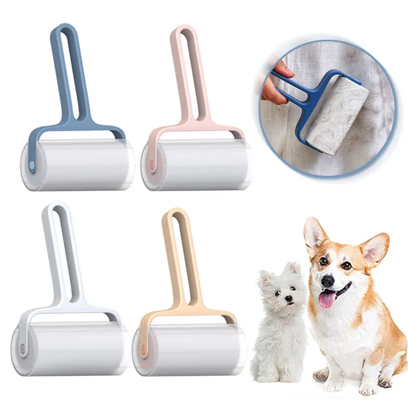

Pet Hair Remover Sticking Device Home Tclening Earable Dog Accessories for Small Dog PP Roller Shaped Cat Brush Pet Product