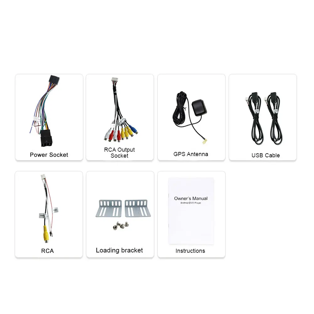 Автомобильный мультимедийный плеер Bosion универсальный с bluetooth GPS навигацией Wi Fi