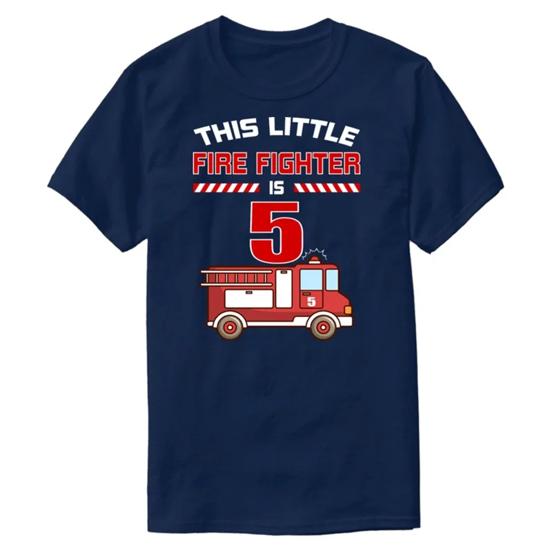 

Summer This Little Fire Fighter Is Mens T Shirt O-Neck Tshirt For Mens Short-Sleeve Cotton Hiphop Tops