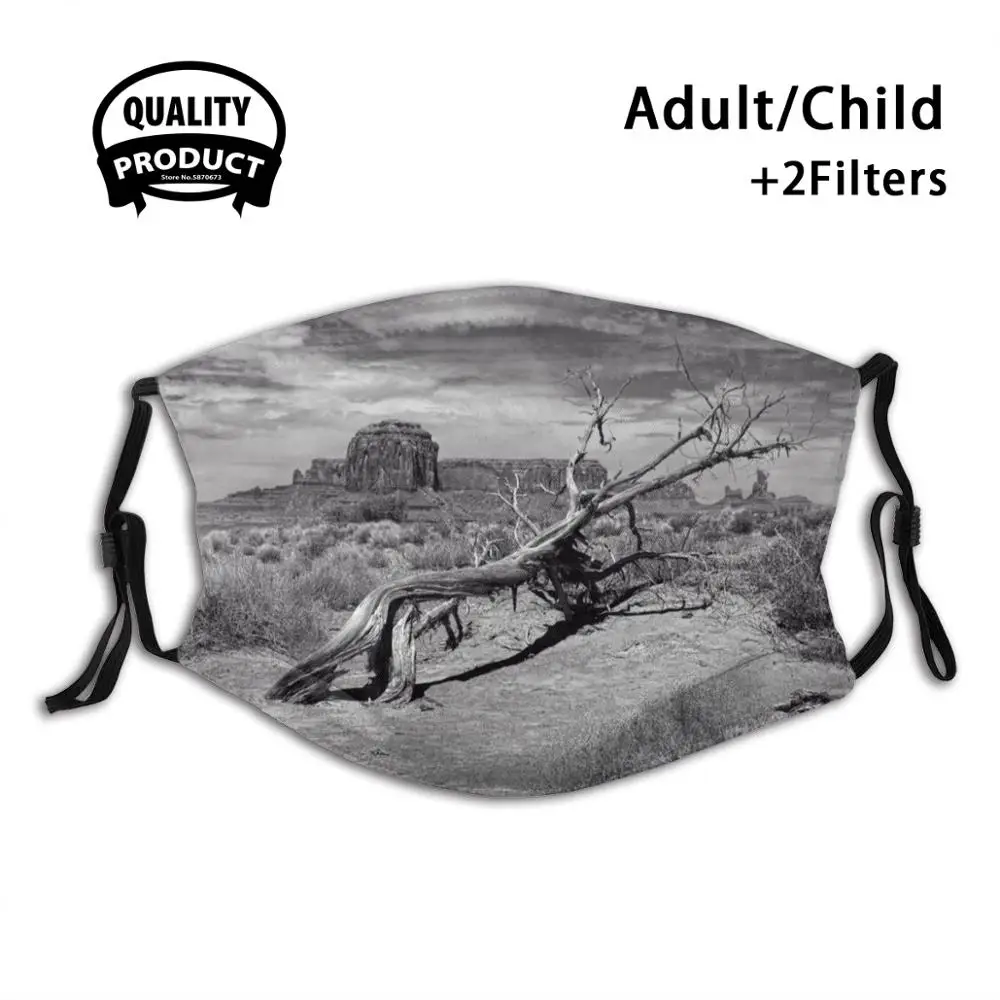 

Gnarled Beauty In The Valley Reusable Mouth Mask Washable Filter Anti Dust Face Masks Gnarled Tree Branches United States Old