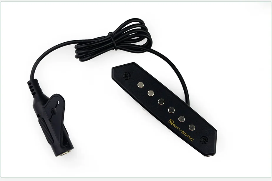 

Skysonic A-710 Preamp System Acoustic Guitar Pickup Humbucker Sound-hole Pickup Tone Balanced/Warmth Guitar EQ
