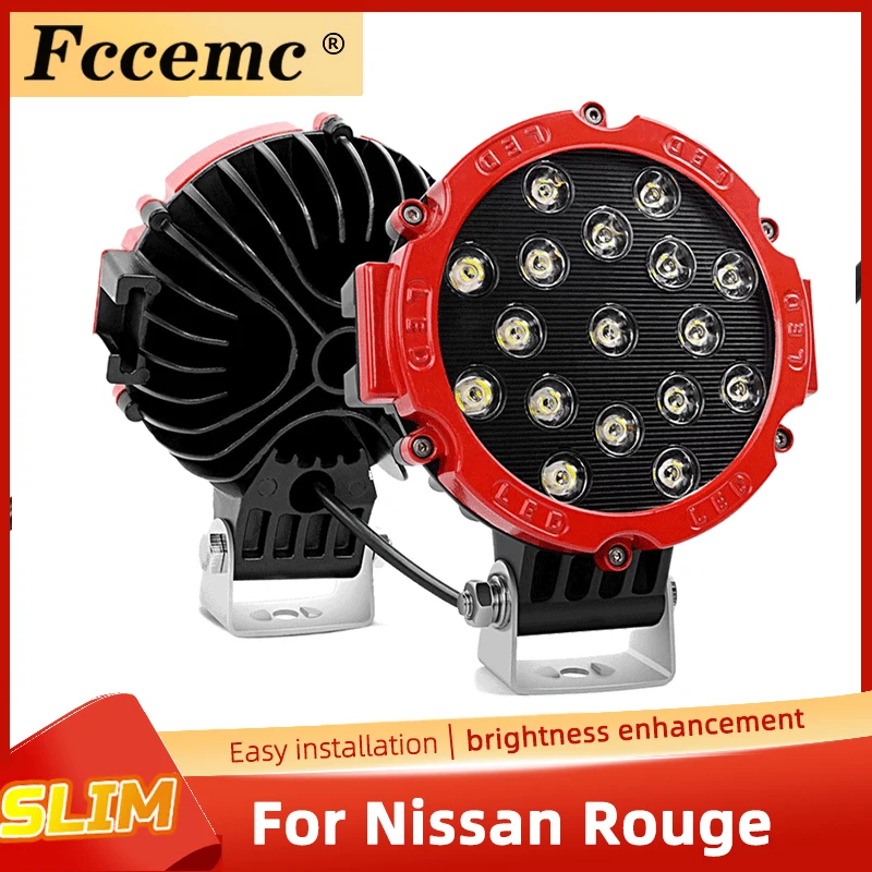 

Slim Mechanics Surface Beacon Small Brackets Flush Ditch Focos Faros Led Running Pods Lightbar Additional Fog For Nissan Rouge