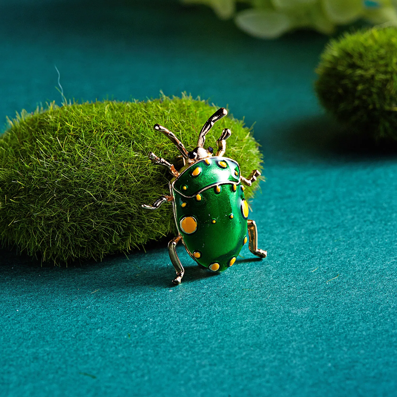 RINHOO эмалированная бриллиантовая брошь в виде насекомых для женщин и мужчин 2